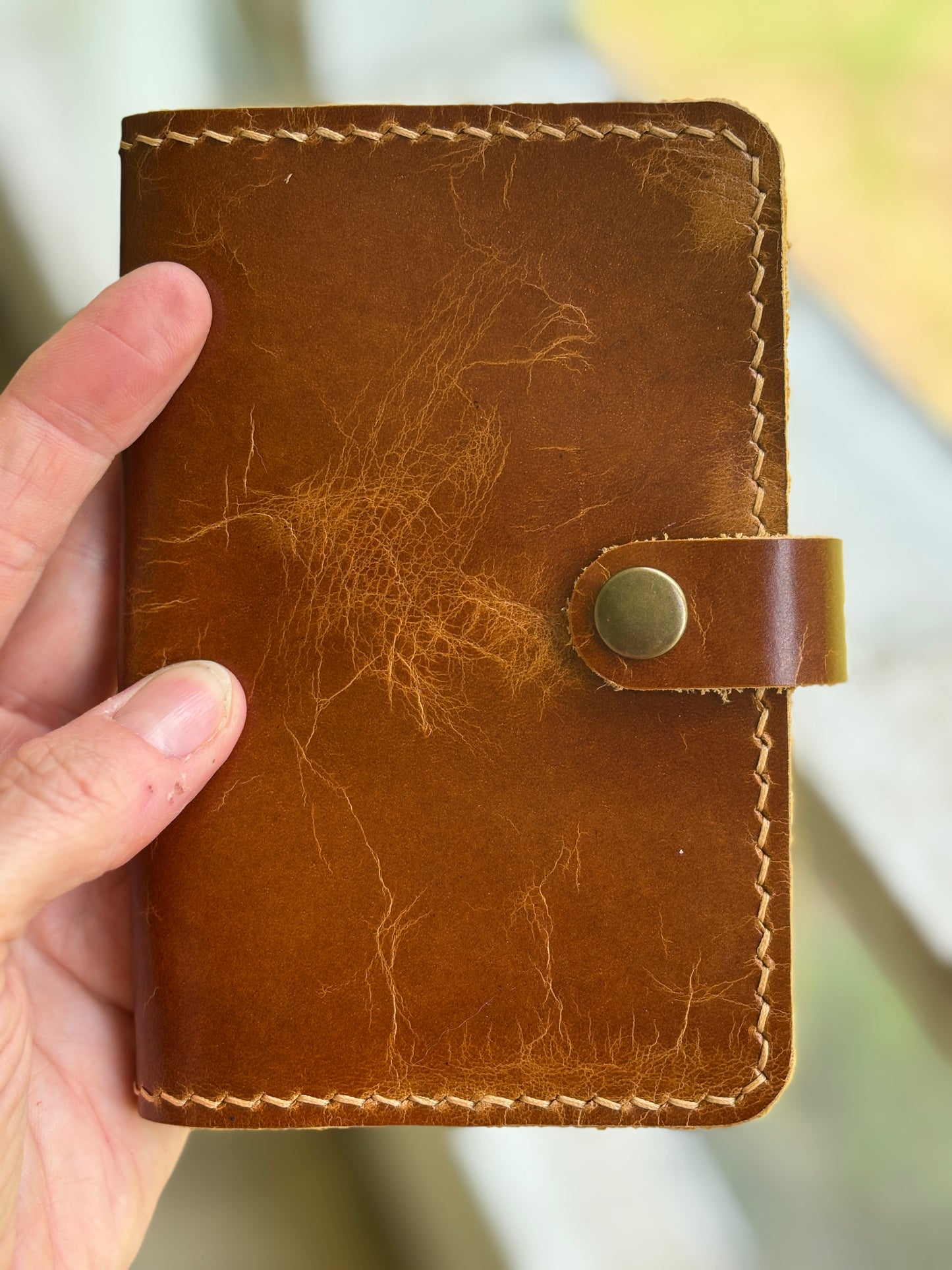 The Companion Leather Book Cover
