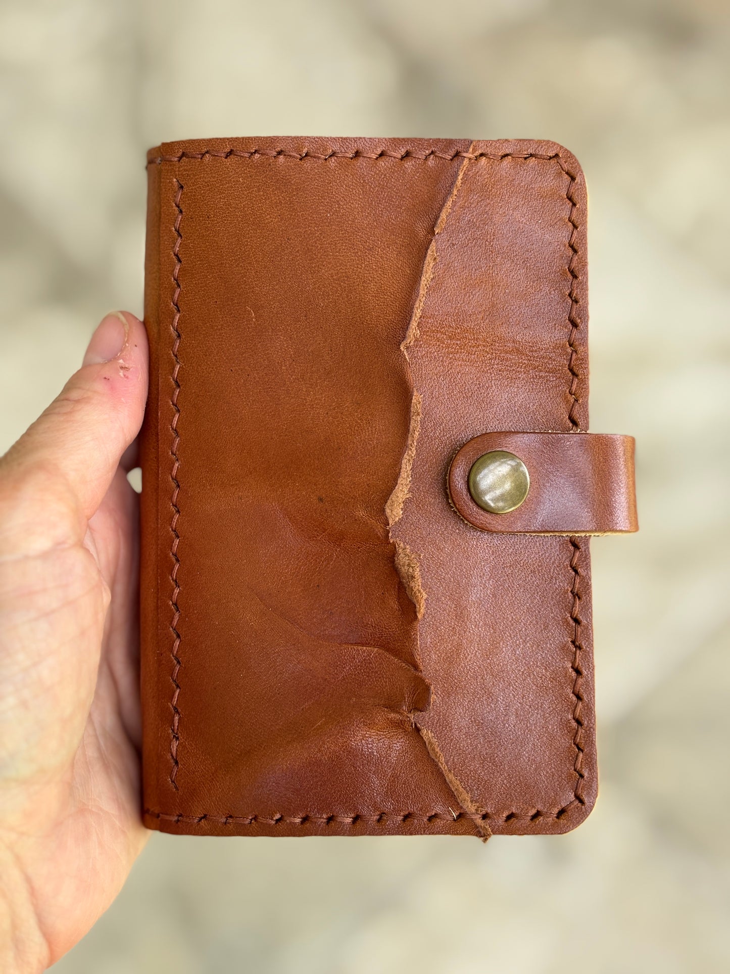 The Companion Leather Book Cover