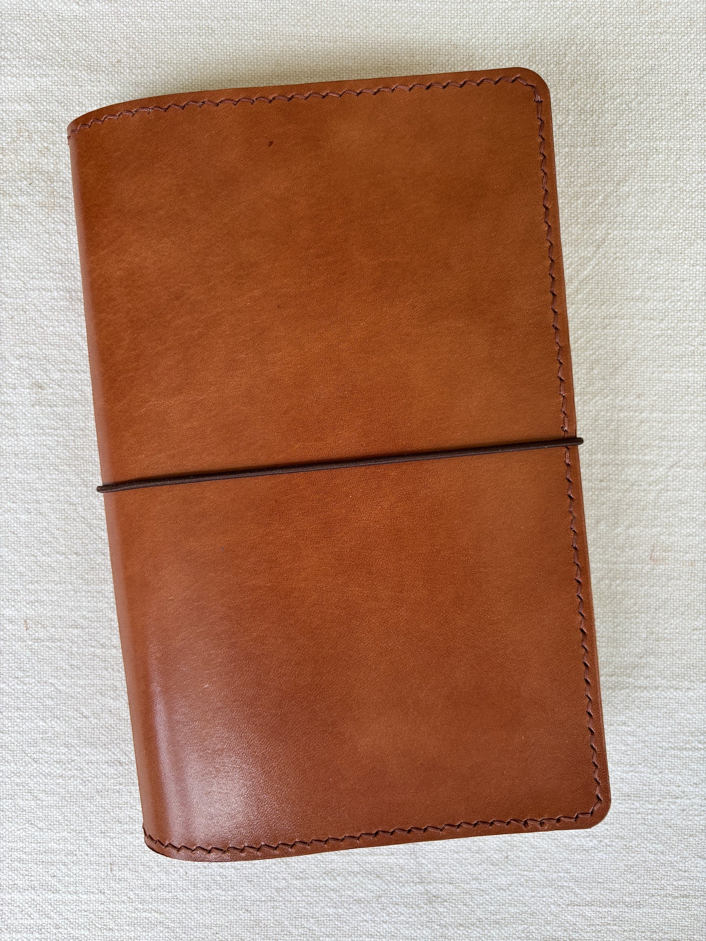 Moleskine Expanded Leather Book Cover, Honey