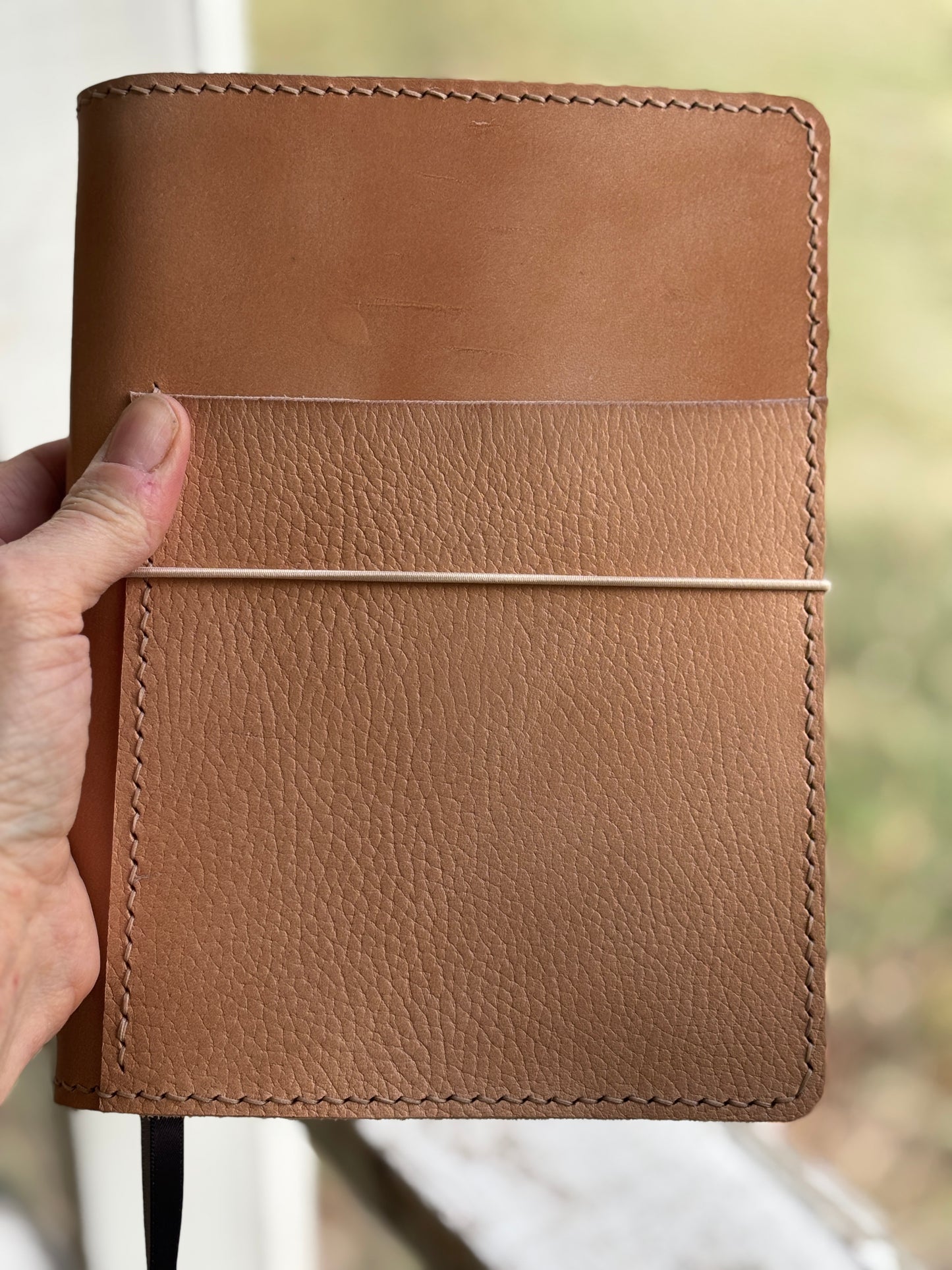 Sterling Ink B6 Complete Planner Leather Book Cover, Toasted Marshmallow