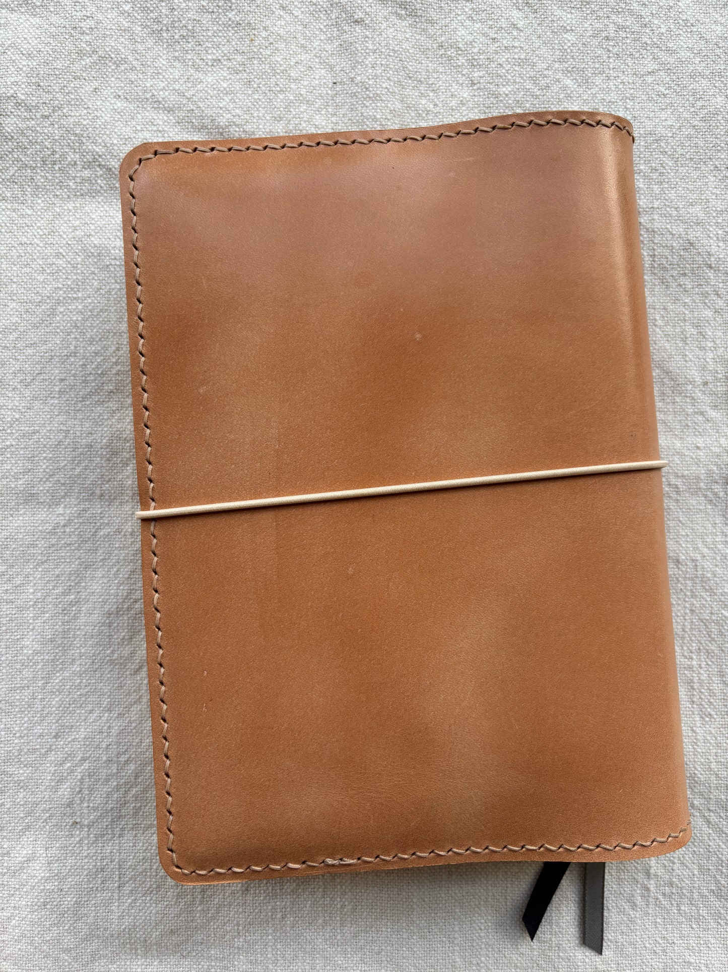 Sterling Ink B6 Complete Planner Leather Book Cover, Toasted Marshmallow