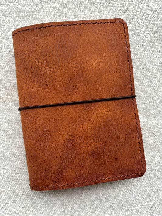 A6 Leather Book Cover, Arnia
