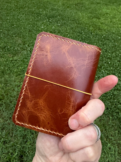 A7 Leather Book Cover, Wyatt Tan