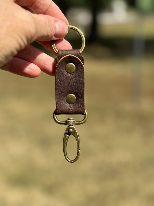 Leather Key Fob