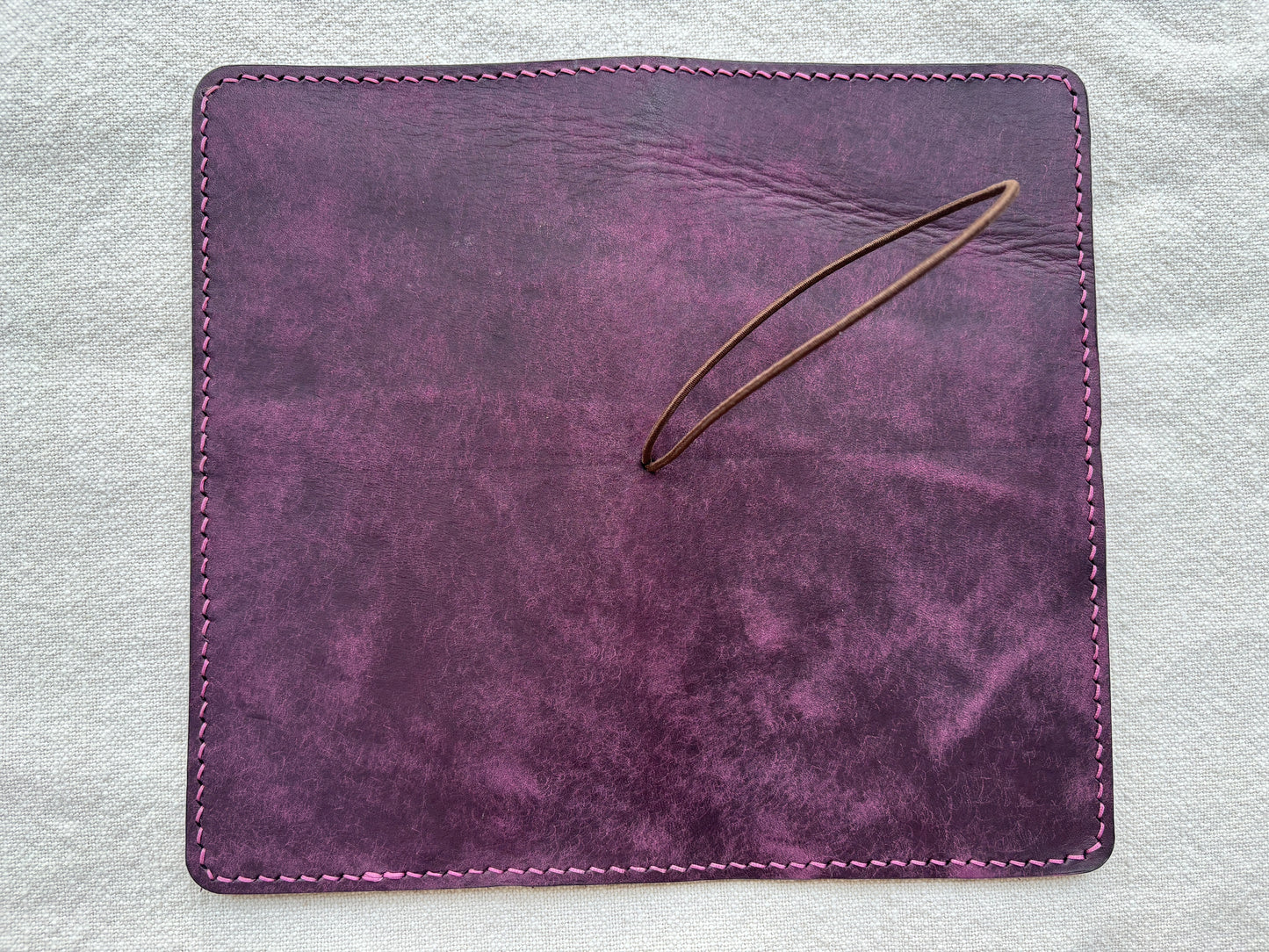 WeeksLeather Traveler's Notebook, Pueblo Purple