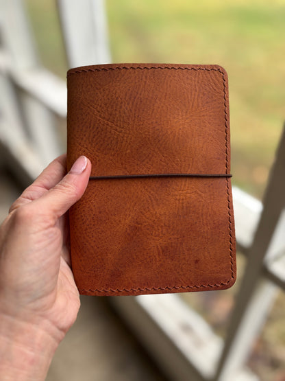 A6 Leather Book Cover, Arnia