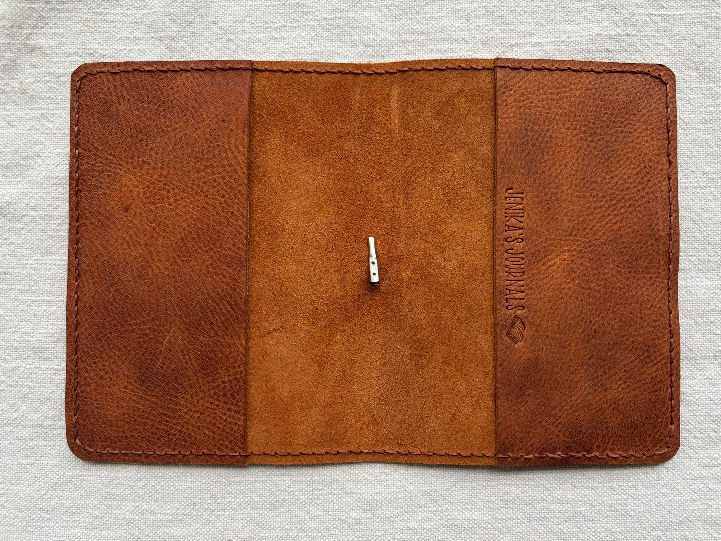 A6 Leather Book Cover, Arnia