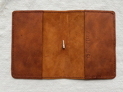 A6 Leather Book Cover, Arnia