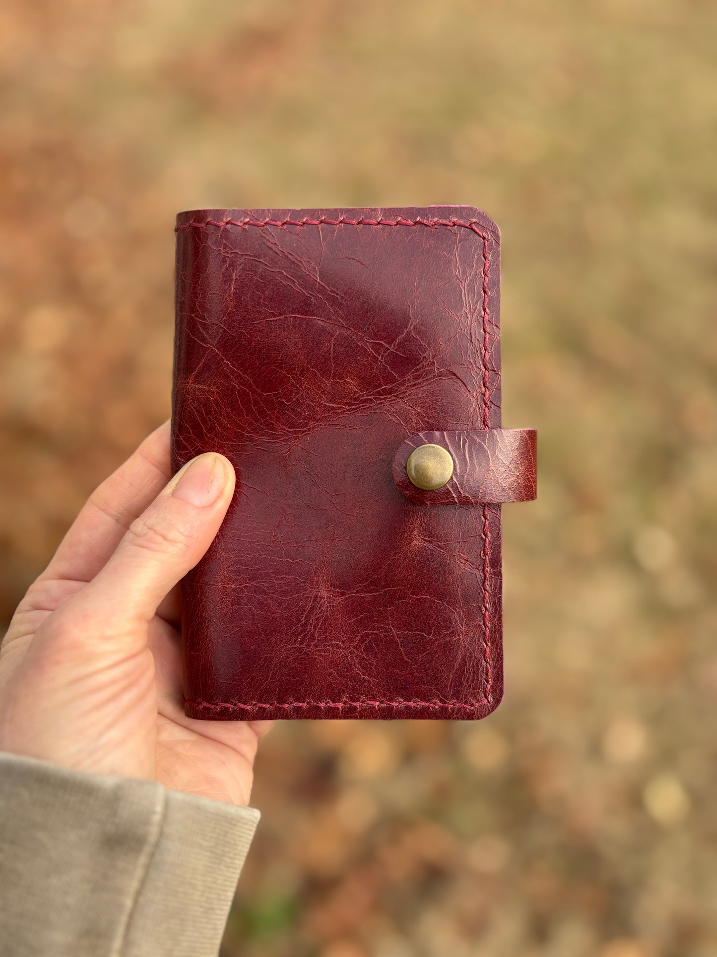 The Companion Leather Book Cover