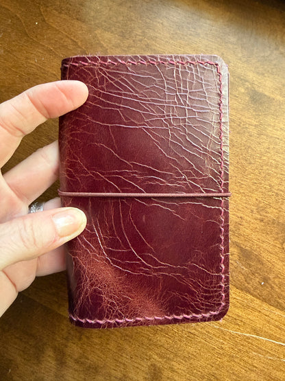 The Companion Leather Book Cover